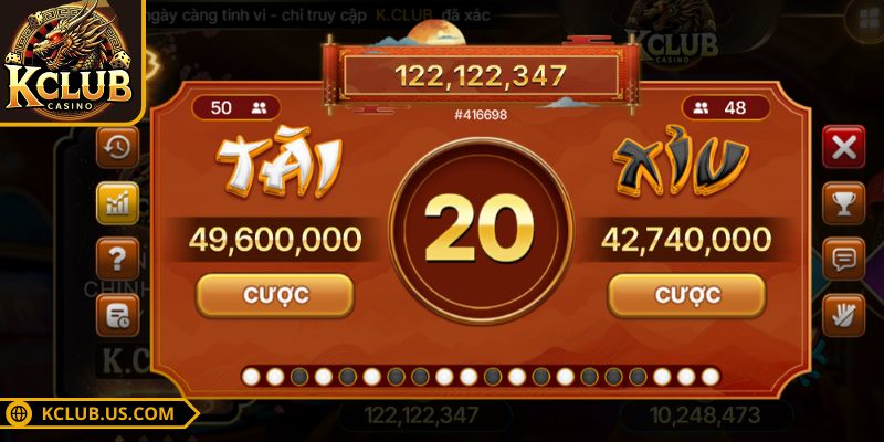 Tham gia chơi ngay cược tài xỉu online