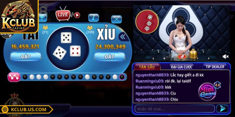 Làm Sao Để Thắng Tài Xỉu KCLUB - Định Hướng Cách Chơi 1 Giới thiệu về tài xỉu tại cổng game